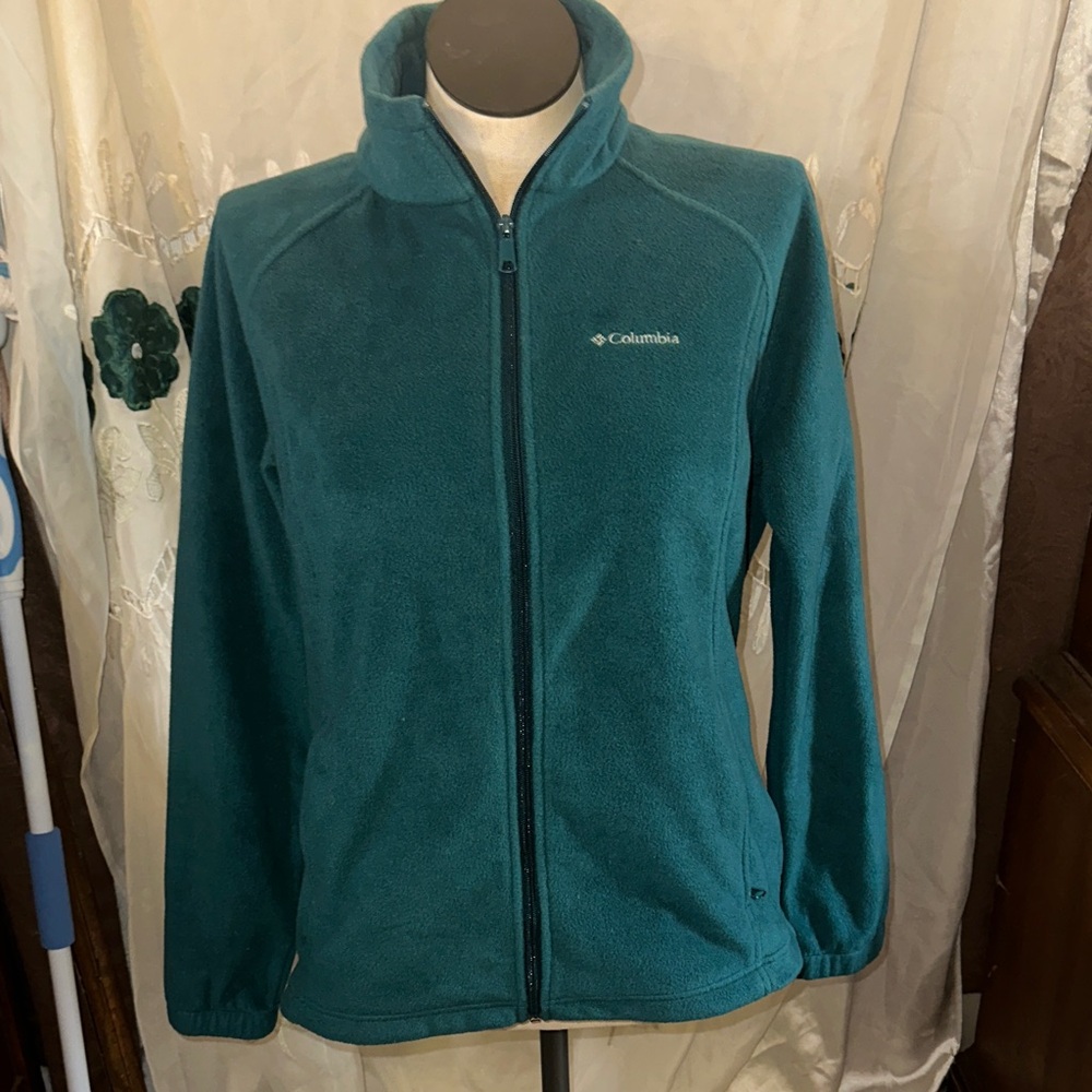 Columbia Women's Deep Teal Fleece Jacket